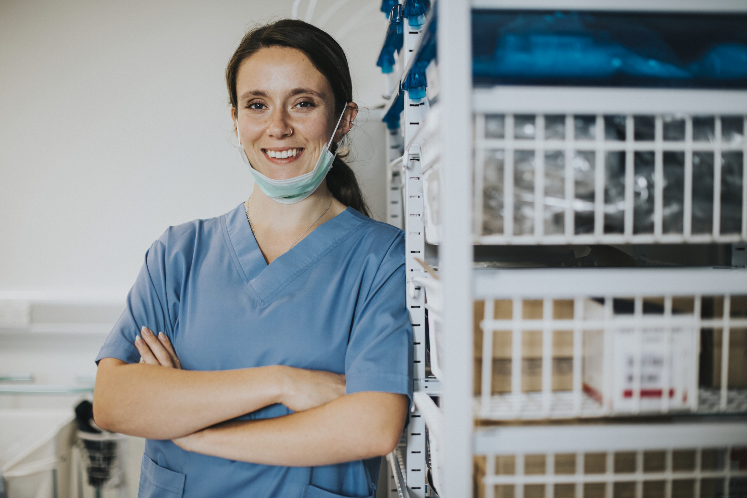 Happy nurse