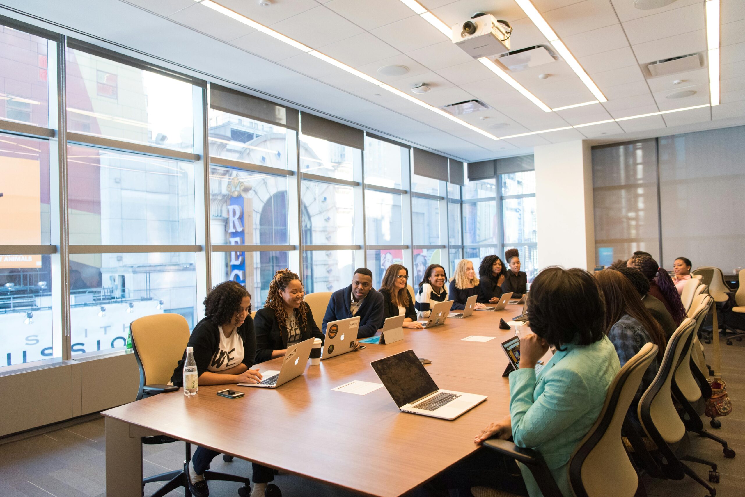 Image of people in a meeting